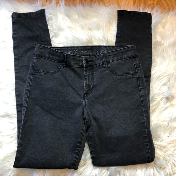 Calvin Klein Jeans Denim - Calvin Klein Black Skinny Jeans Size 6